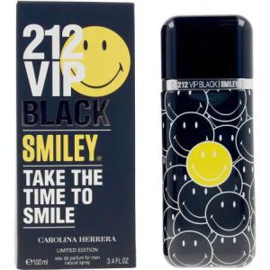 212 VIP BLACK SMILEY MEN EDP 100ML TESTER # (caja generica)