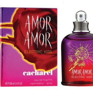 AMOR AMOR ELECTRIC KISS WOMAN EDT 100 ML # (caja generica)