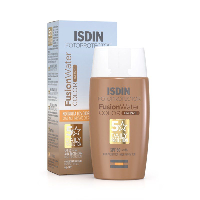 ISDIN FOTOPROTECTOR FUSION WATER COLOR OIL FREE BRONZE SPF 50 REGULAR