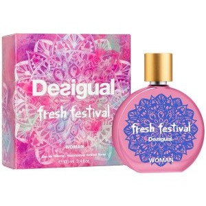 DESIGUAL FRESH FESTIVAL EDT 100 ML TESTER # (caja generica)