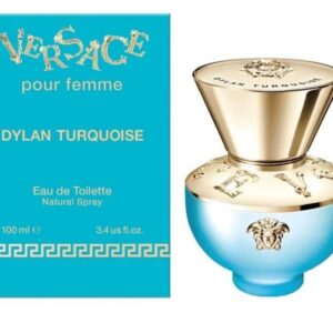 VERSACE DYLAN TURQUOISE WOMAN EDT 100ML TESTER # (caja genérica)