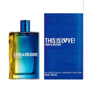 ZADIG & VOLTAIRE THIS IS LOVE HIM (PARA EL) EDT 100 ML TESTER # (caja generica)