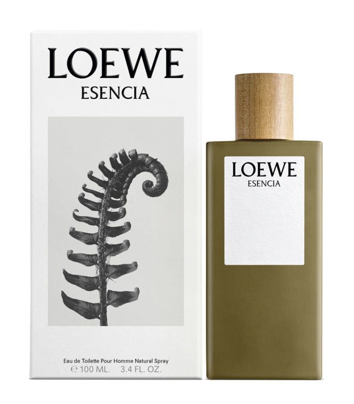 ESENCIA LOEWE POUR HOMME EDT FORMATO NUEVO BOTELLA ALRGADA 100ML TESTER # (caja generica)