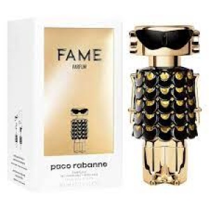 PACO RABANNE FAME (ROBOT MUJER) PARFUM (NEGRA) EDP 80 ML TESTER # (caja generica)
