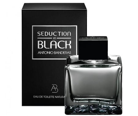 ANTONIO BANDERAS SEDUCTION IN BLACK FOR MEN EDT 100ML TESTER # (vapo se suelta pero vaporiza bien) (caja generica)