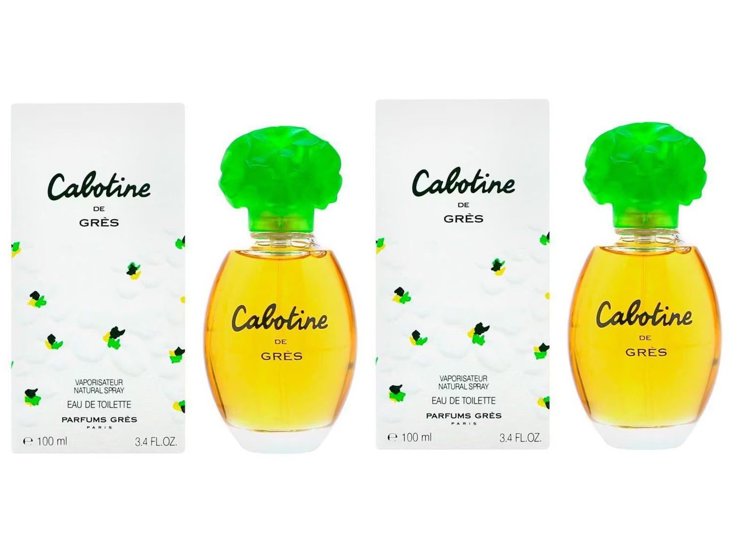 CABOTINE: 2 FRAGANCIAS TESTER # (caja generica)
