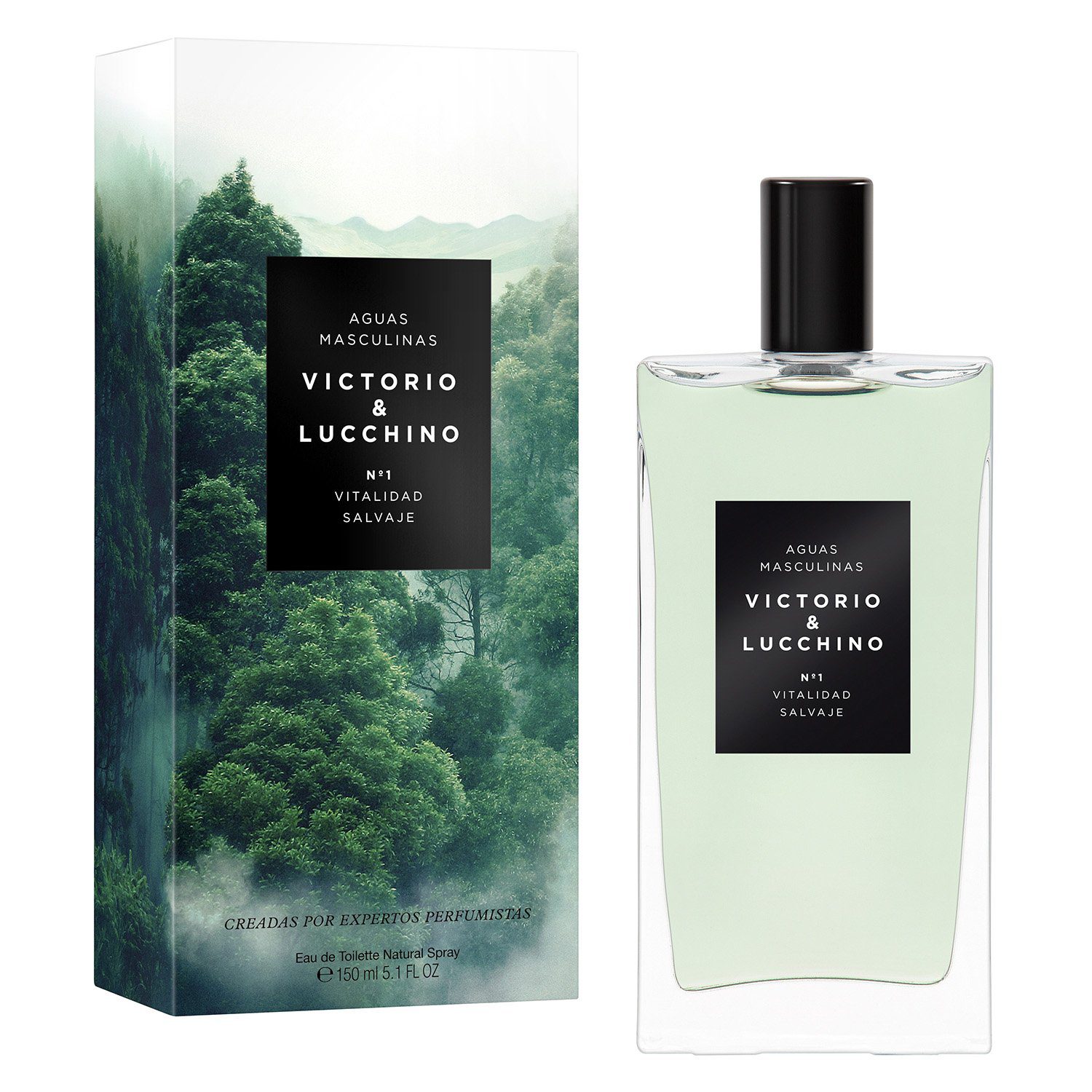 VICTORIO & LUCCHINO AGUA MASCULINA N 1 VITALIDAD SALVAJE 150 ML TESTER # (caja generica)