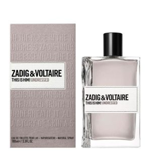 ZADIG & VOLTAIRE THIS IS HIM UNDRESSED (HOMBRE) EDP 100 ML TESTER # (caja generica)