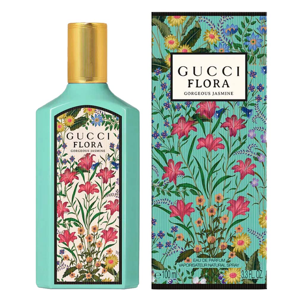 GUCCI FLORA GORGEUS JASMINE WOMAN EDP 100 ML TESTER # (caja generica)