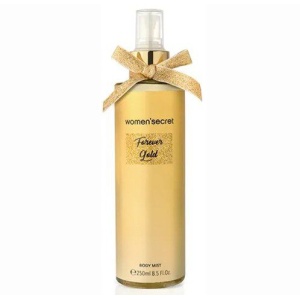 WOMAN SECRET BODY MIST FOREVER GOLD 250 ML TESTER # (caja generica)