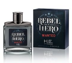 REBEL HERO WANTED EDT 100 ML # TESTER (caja generica)