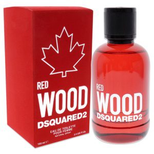DSQUARED2 WOOD RED POUR FEMME EDT 100 ML # TESTER (caja generica)
