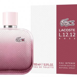 EAU DE LACOSTE L.12.12 ROSE EAU INTENSE EDP 100 ML TESTER # (CAJA GENERICA)