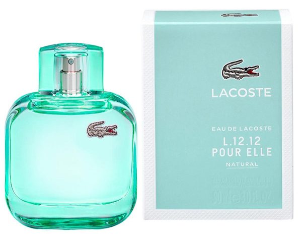 EAU DE LACOSTE L.12.12 POUR ELLE NATURAL EDT 90 ML TESTER # (CAJA GENERICA)