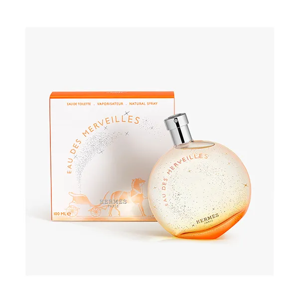 HERMES EAU DES MERVEILLES WOMAN EDT 100ML TESTER # (CAJA GENERICA)