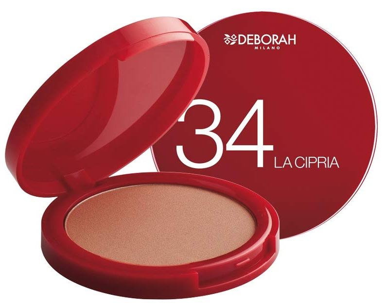 DEBORAH MILANO COMPACT POWDER 34 LA CIPRIA 13 GRAMOS REGULAR