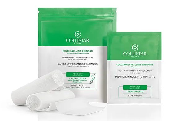 COLLISTAR VENDAS DRENANTES (BENDE SNELLENTI DRENANTI) 2 x 100 ML ML REGULAR
