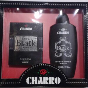 SET CHARRO BLACK 50 ML + GEL DUCHA 400ML REGULAR