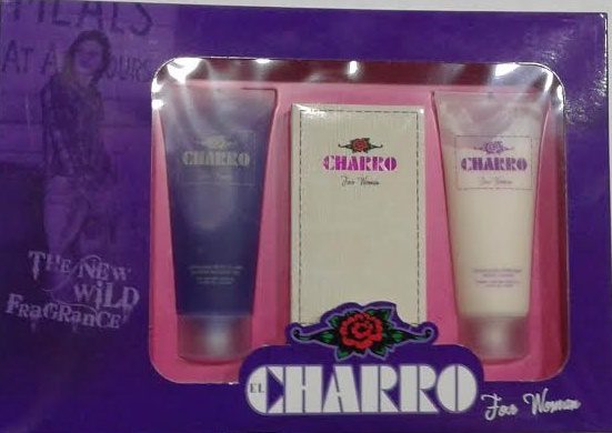 SET CHARRO WOMAN 30ML + GEL 100 ML + BODY LOCION 100 ML REGULAR