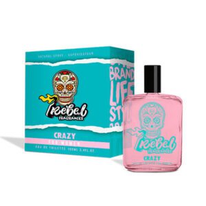 REBEL CRAZY WOMAN EDT 100 ML TESTER # (CAJA GENERICA)