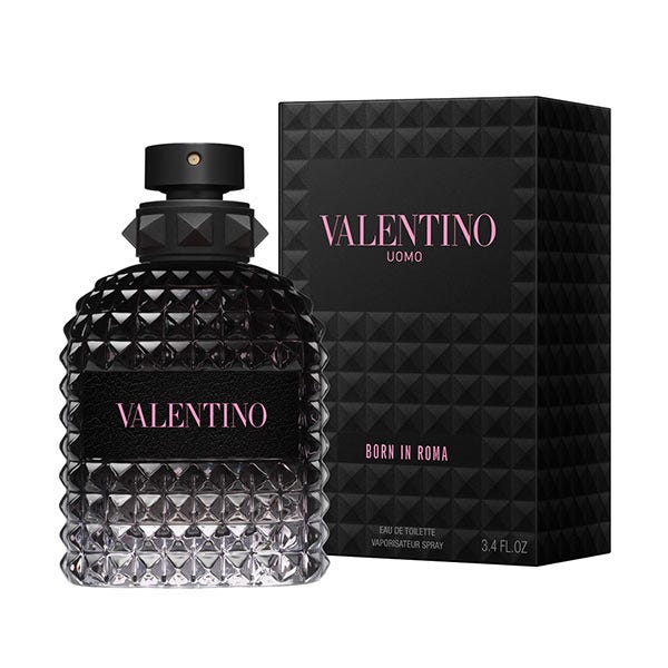 VALENTINO UOMO BORN IN ROMA EDT 100 ML TESTER # (CAJA GENERICA)