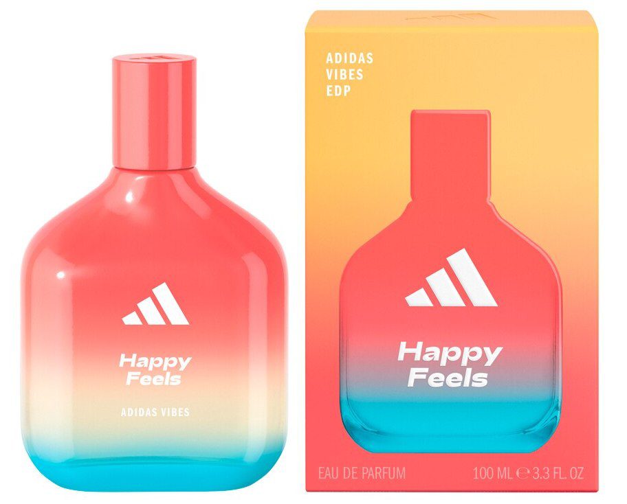 ADIDAS HAPPY FEELS ADIDAS VIBES EDP 100 ML TESTER # (CAJA GENERICA)