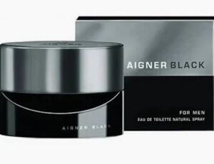 AIGNER BLACK ICEDROPS FOR MEN EDT 125 ML (Sin caja) TESTER # (CAJA GENERICA)