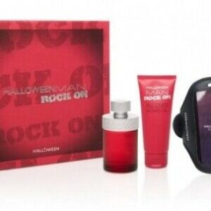 SET HALLOWEEN ROCK ON MEN EDT 125 ML REGULARv + SHOWER GEL 100 + CINTA MOVIL