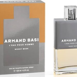 ARMAND BASI L´EAU WOODY MUSK POUR HOMME 125ML TESTER # (CAJA GENERICA)