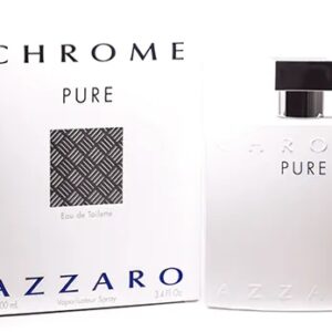AZZARO CHROME PURE MEN EDT 100ML (Sin caja) TESTER # (CAJA GENERICA)
