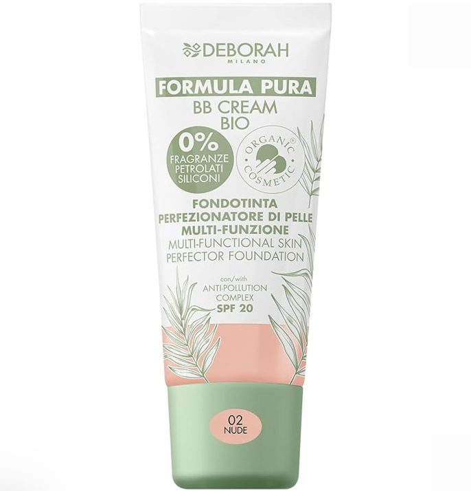 DEBORAH MILANO FORMULA PURA BB CREAM BIO SPF20 02 30 ML REGULAR