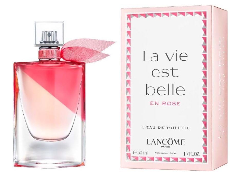 LA VIE EST BELLE EN ROSE EDT 50 ML TESTER # (CAJA GENERICA)