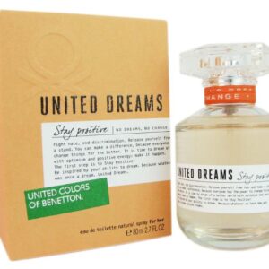 BENETTON STAY POSITIVE EDT 6,5 (SEIS CON 5 MILILITROS) ML TESTER # (CAJA GENERICA)