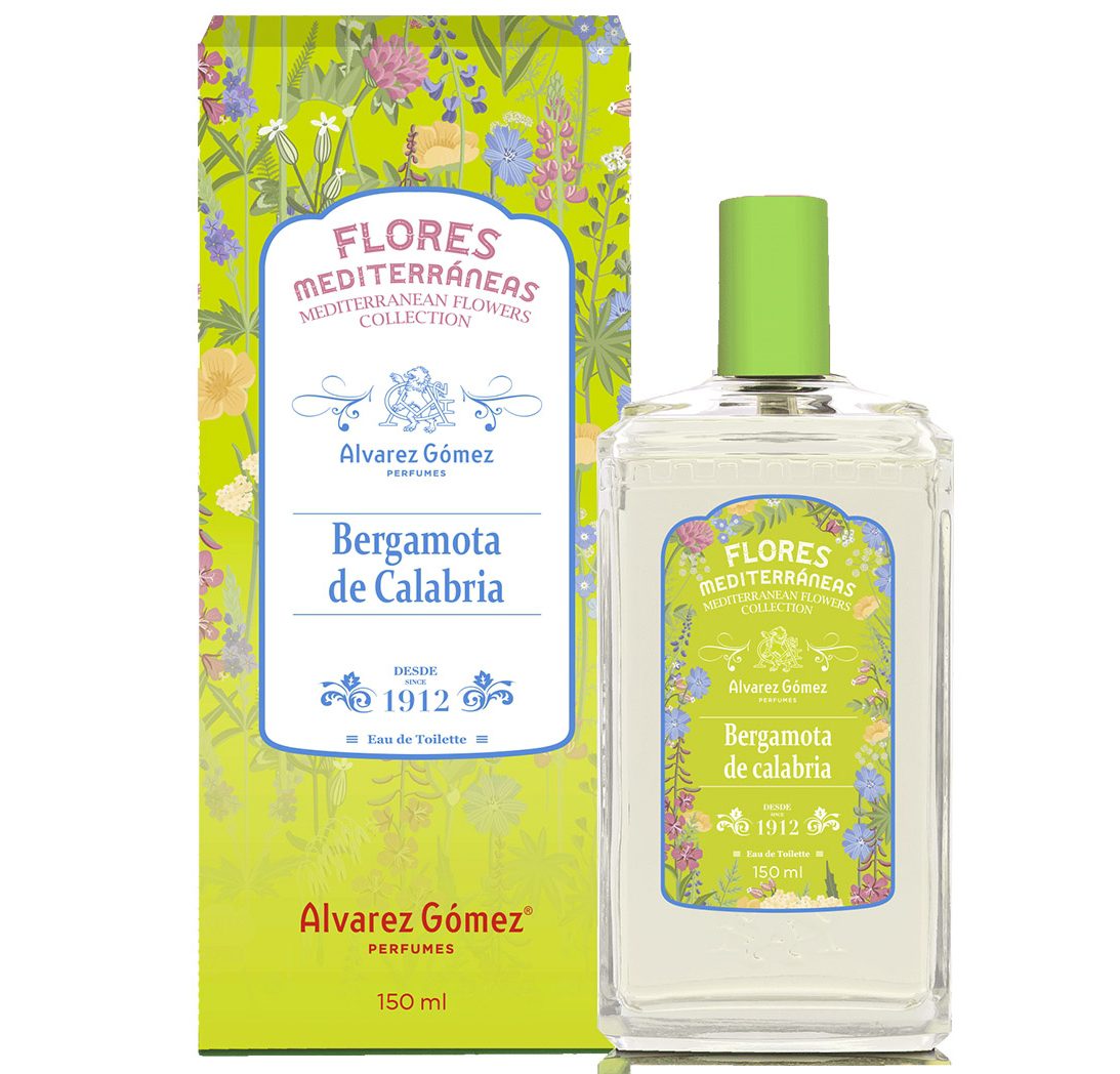 ÁLVAREZ GÓMEZ FLORES MEDITERRANEAS BERGAMOTA CALABRIA 150 ML TESTER # (CAJA GENERICA)
