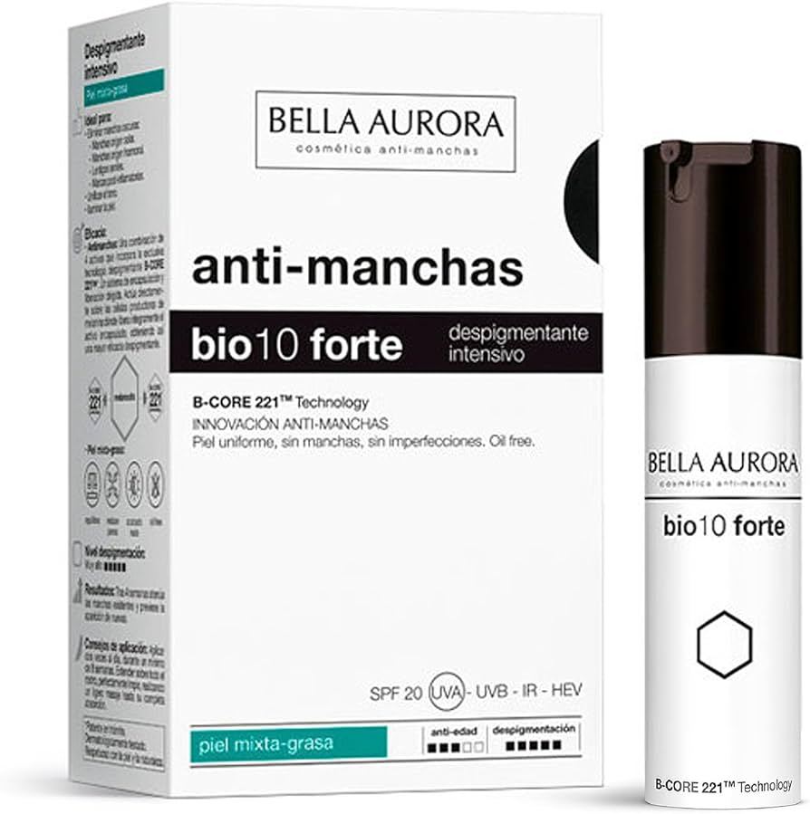 BELLA AURORA BIO 10 FORTE ANTI-MANCHAS SPF20 PIEL MIXTA A GRASA 30 ML