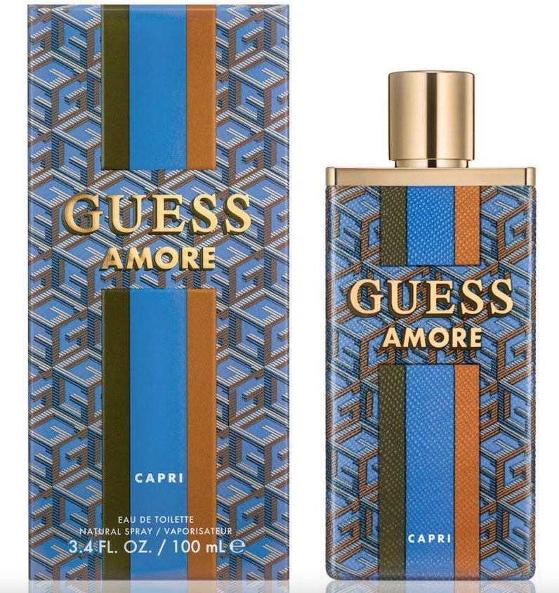 GUESS AMORE CAPRI WOMAN EDT 100 ML TESTER # (CAJA GENERICA)