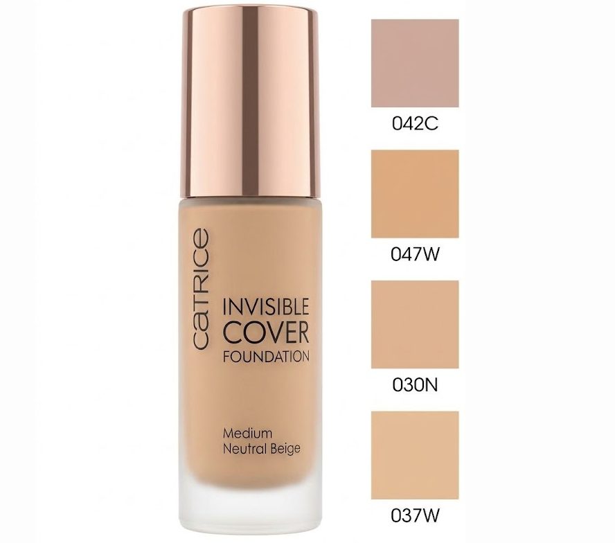 CATRICE INVISIBLE COVER FOUNDATION 042C 30 ML REGULAR