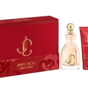 SET JIMMY CHOO I WANT CHOO EDP 100 Ml + BODY LOCION + MINIATURA REGULAR