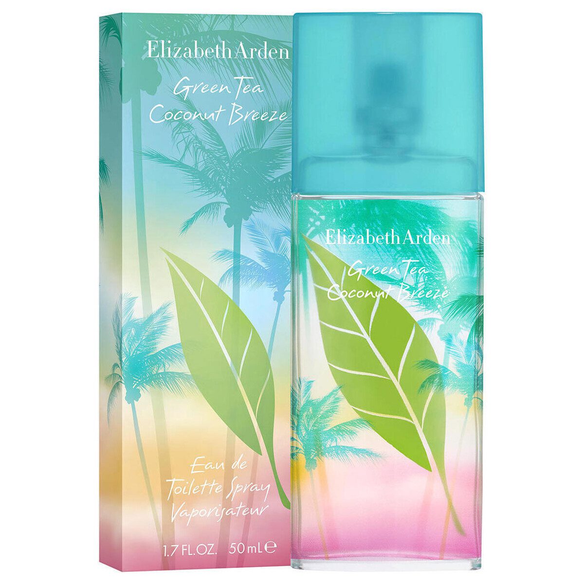 ELIZABETH ARDEN GREEN TEA COCONUT BREEZE EDT 100 ML TESTER # (CAJA GENERICA)