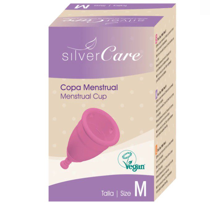 COPA MENSTRUAL SILVER CARE TALLA M REGULAR TESTER