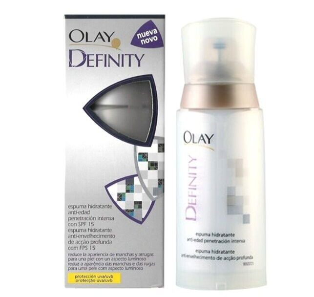OLAY DEFINITY ESPUMA HIDRATANTE ANTI-EDAD PENETRACION INTENSA SPF15 REGULAR
