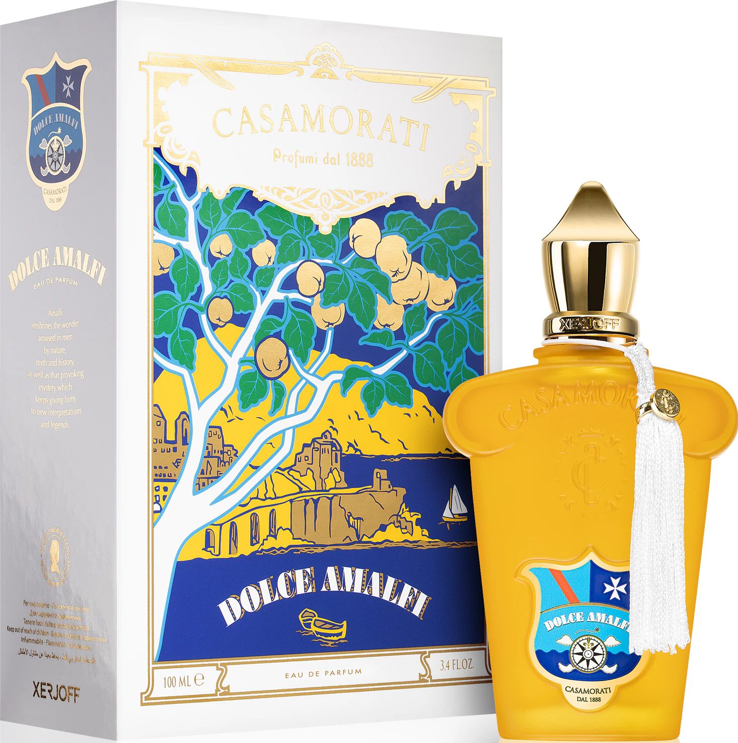 XERJOFF CASAMORATI DOLCE AMALFI EDP 100 ML TESTER # (CAJA GENERICA)