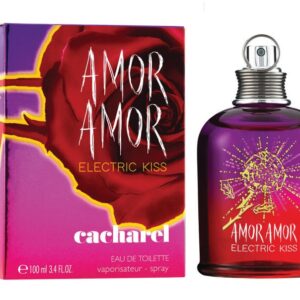 AMOR AMOR ELECTRIC KISS WOMAN EDT 100 ML TESTER # (CAJA GENERICA)