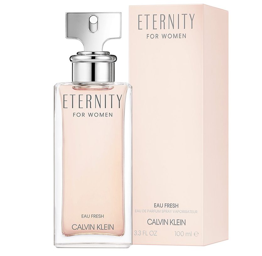 CK ETERNITY WOMAN EAU FRESH EDP 100ML TESTER # (CAJA GENERICA)