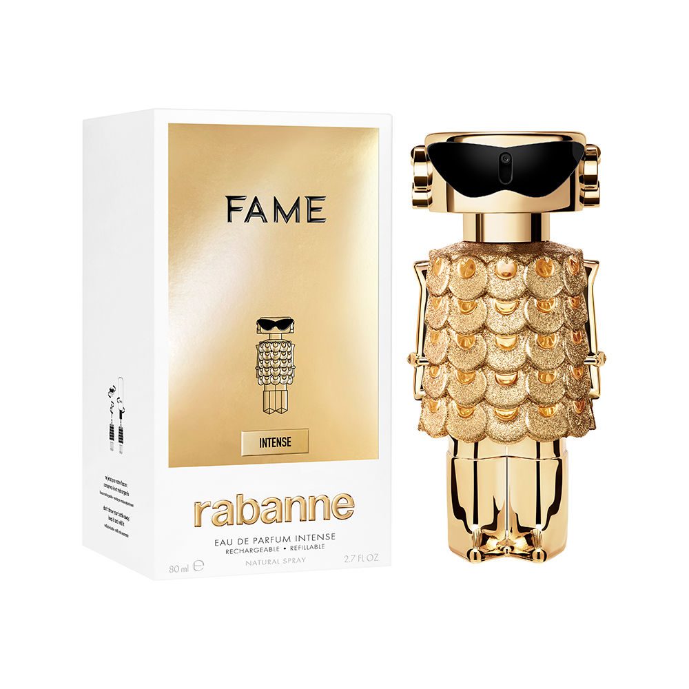PACO RABANNE FAME INTENSE (ROBOT MUJER) EDP 80 ML TESTER # (CAJA GENERICA)