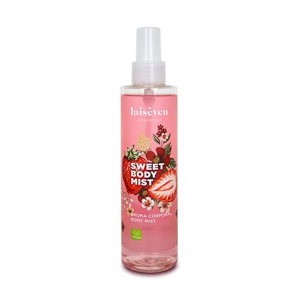 BODY MIST LAISEVEN FRESA DULCE 200 ML TESTER # (CAJA GENERICA)