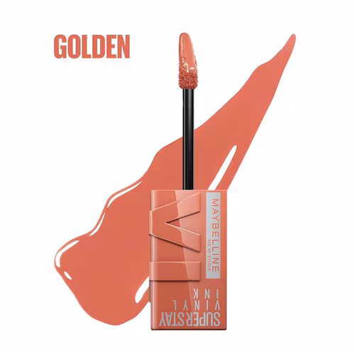 MAYBELLINE SUPER STAY VINYL INK BARRA LABIOS LIQUIDA ALTA DURACION 105 GOLDEN 4,2 ML