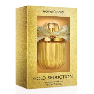 WOMAN SECRET GOLD SEDUCTION EDP 100 ML TESTER # (CAJA GENERICA)