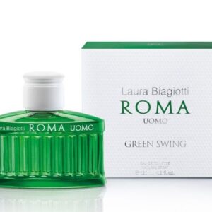 LAURA BIAGIOTTI ROMA UOMO GREEN SWING EDT 125 ML TESTER # (CAJA GENERICA)