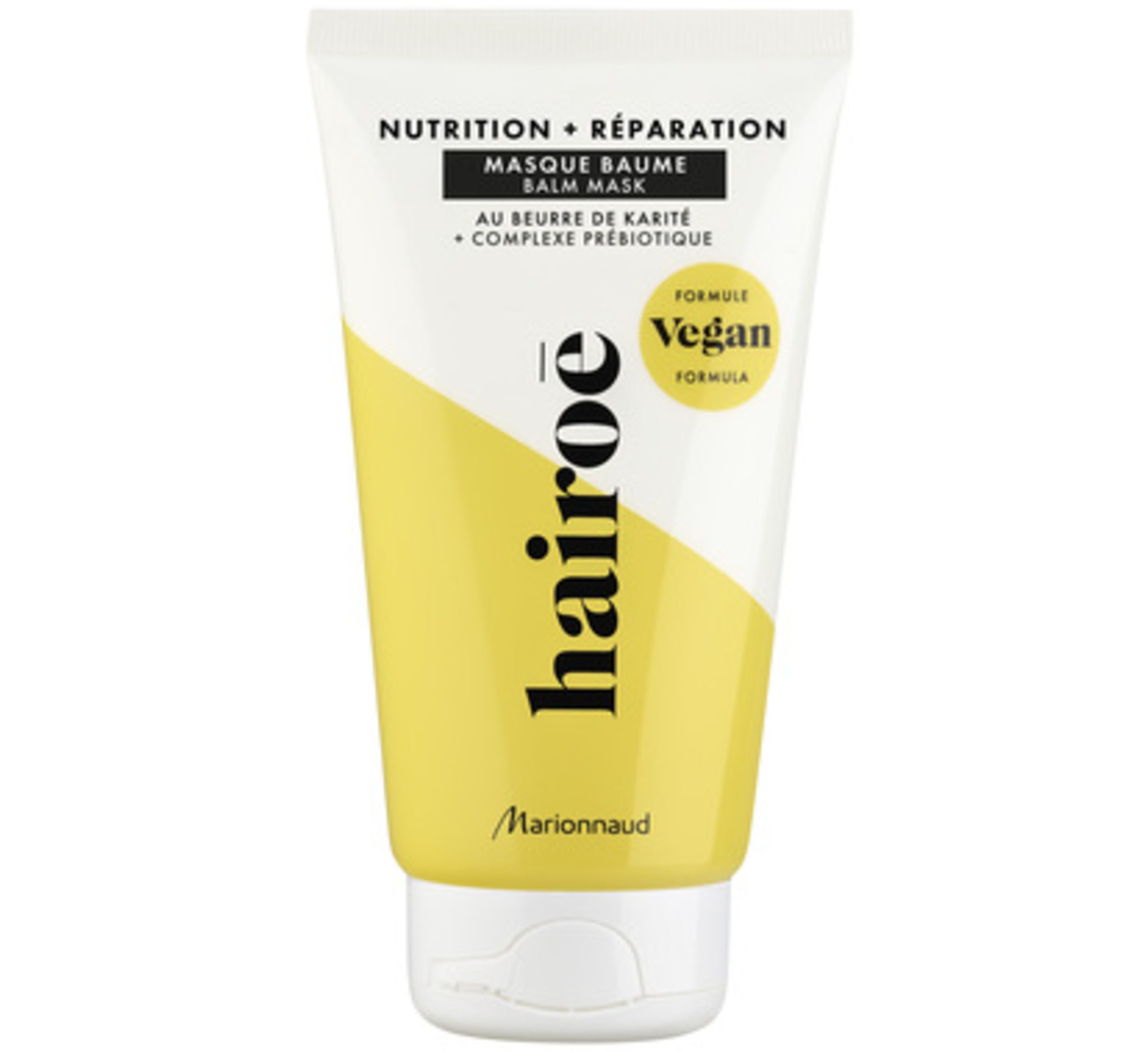 MARIONNAUD HAIROE NUTRITITION + REPARATION MASQUE BAUME (MASCARILLA NUTRICION Y REPARACION MANTECA KARITE ) 150 ML REGULAR